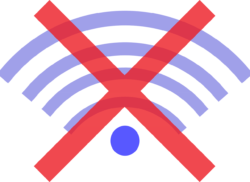 Symbol für den Offline-Modus
